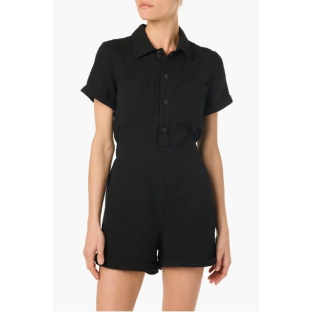 NWT Joes Jeans Cotton Gauze Short Utility Romper Jumpsuit | Size L | $210